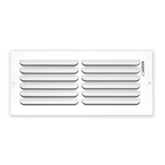 Shoemaker 201 Series Residential 1-Way Horizontal Stamped Curved Blade Registers